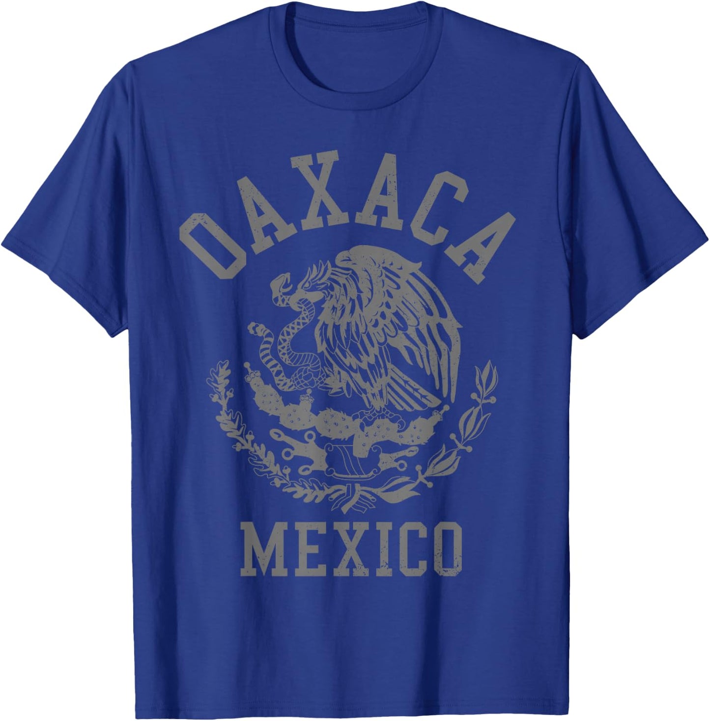 Oaxaca Mexico Pride Mexican Flag Vintage T-Shirt - T-Shirt | Royal