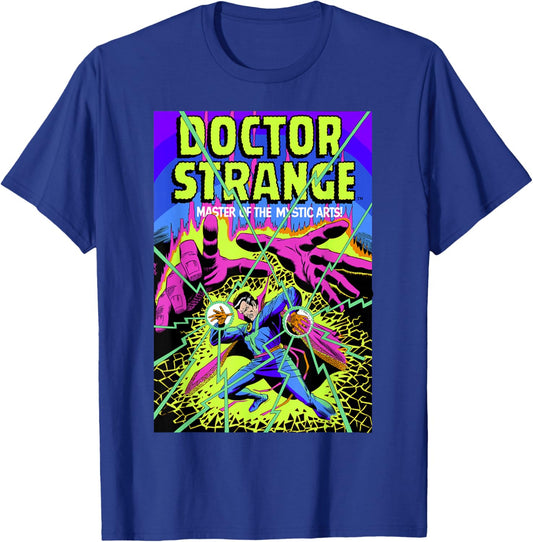 Marvel Doctor Strange Mystic Arts Neon Graphic T-Shirt - T-Shirt | Royal