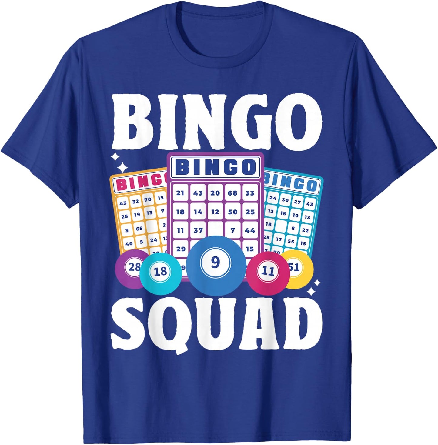 Bingo Squad T-Shirt - T-Shirt | Royal