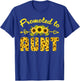 Promoted To Aunt 2025, Sunflower Pregnancy Announcement Aunt T-Shirt - T-Shirt | Royal