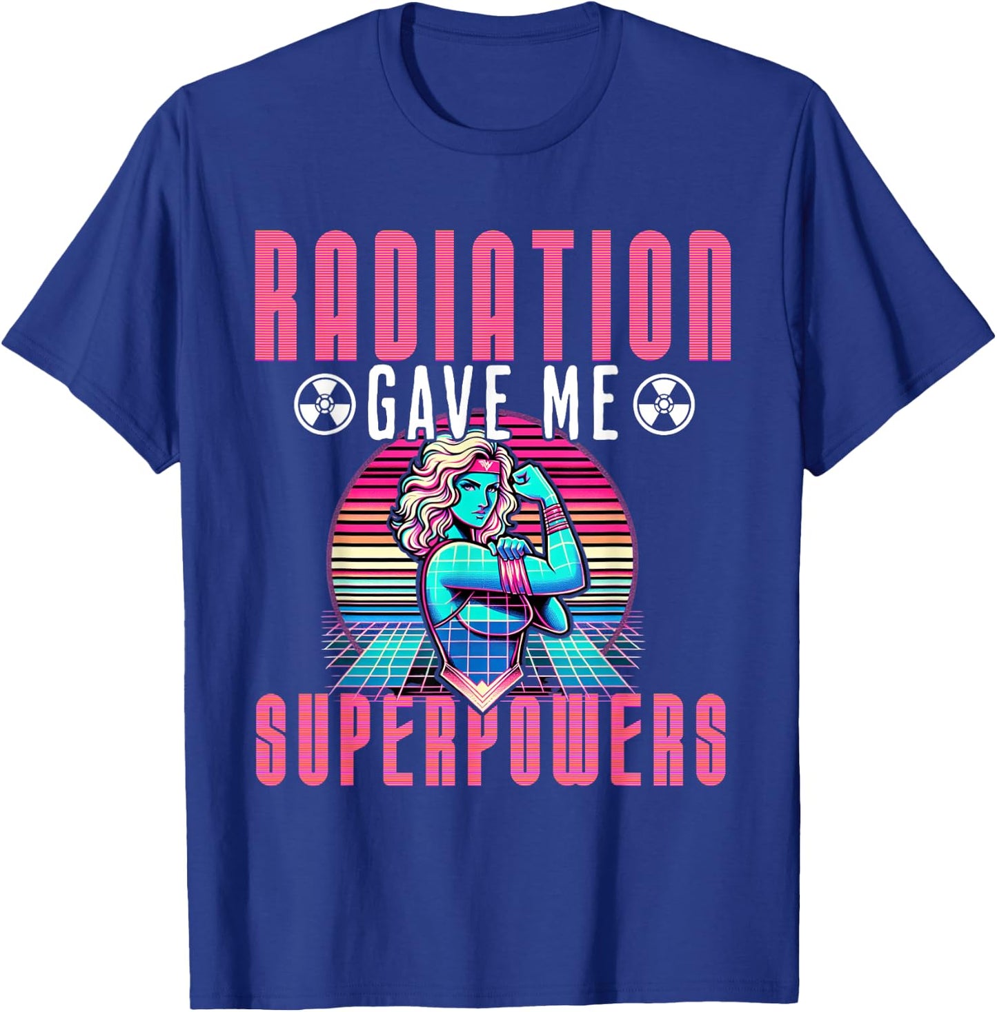 Cancer Designs by MCG.Co -Adult Cancer Awareness - Black, Small, Short Sleeve, Modern Classic, , Cartoon Text T-Shirt - T-Shirt | Royal