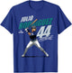 Julio Rodriguez | Seattle Baseball MLB Players | MLBJROD3001 T-Shirt - T-Shirt | Royal