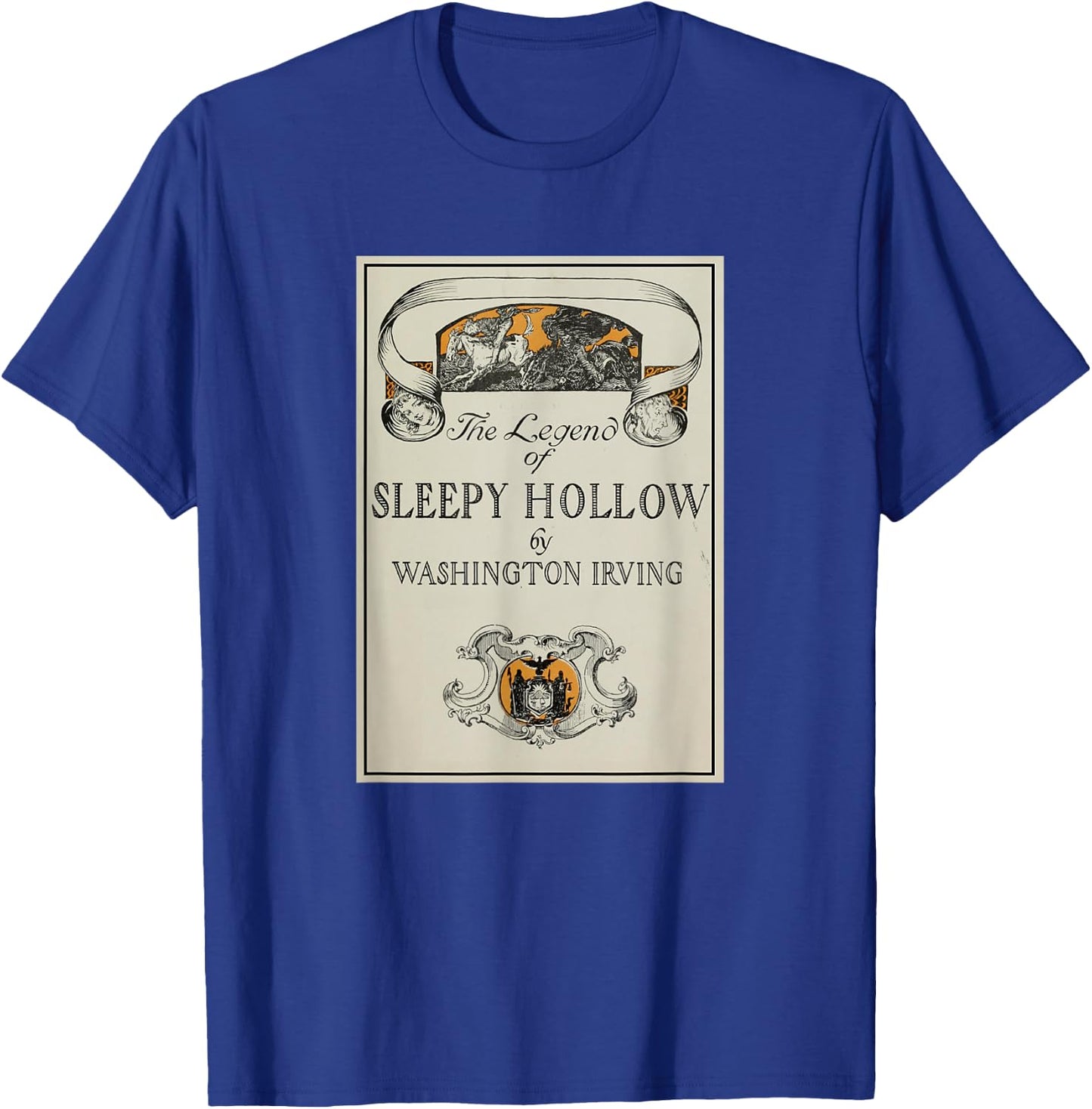 The Legend of Sleepy Hollow Title Page T-Shirt - T-Shirt | Royal