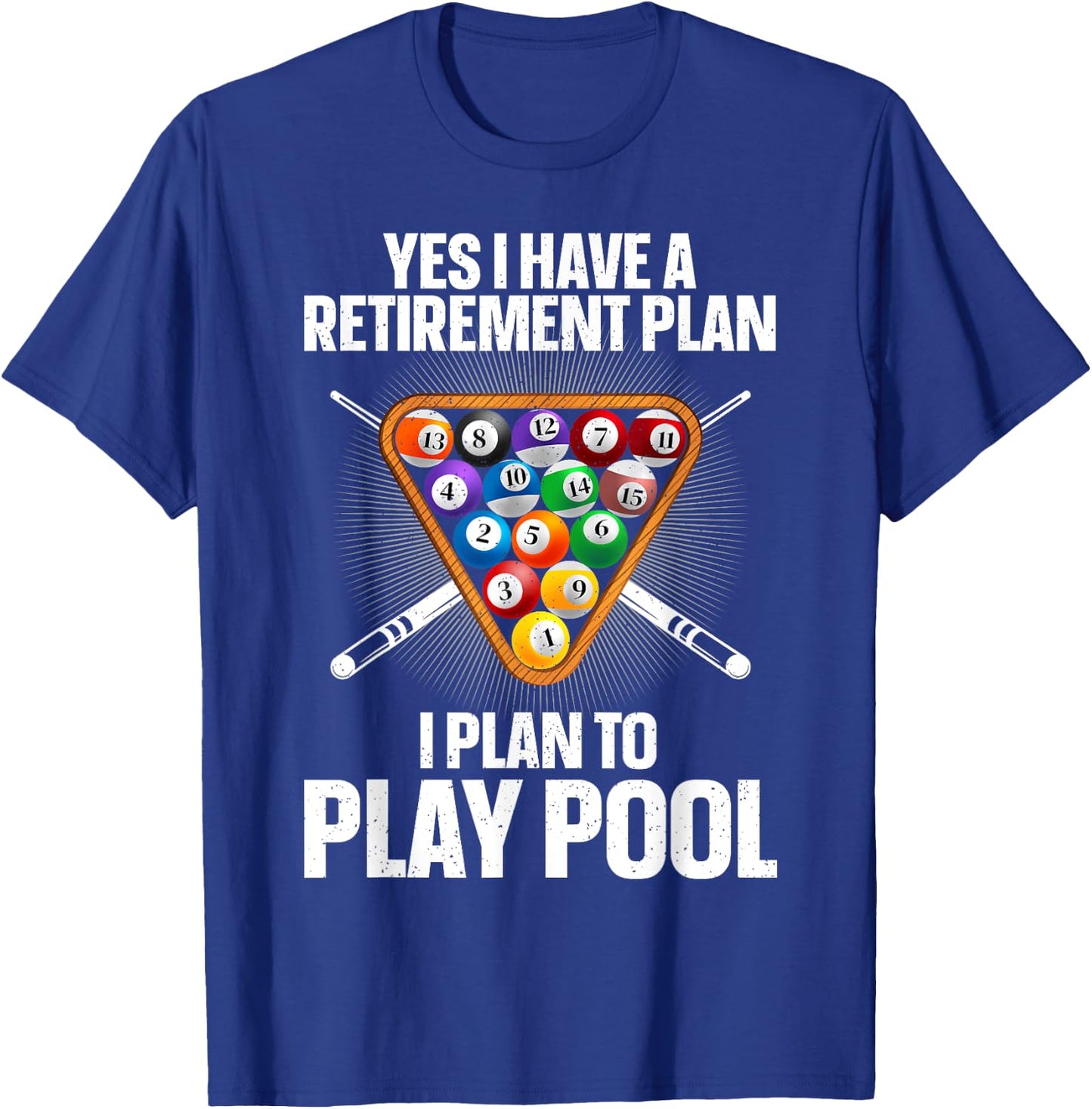 Cool Pool Design Women Billiards Lover Pool Player T-Shirt - T-Shirt | Royal