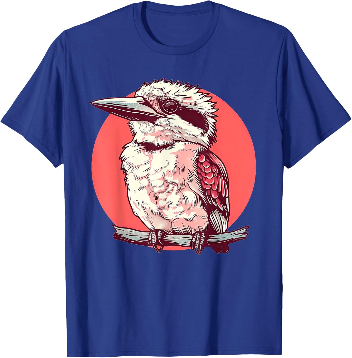 Kookaburra 80s Retro T-Shirt - T-Shirt | Royal