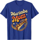 Marimba Mom Retro Percussion Band Music T-Shirt - T-Shirt | Royal