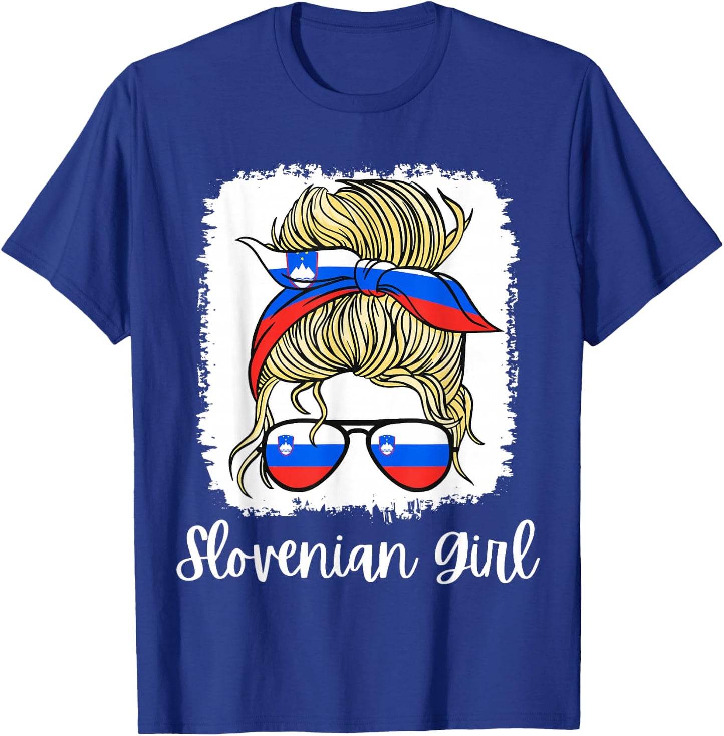 Slovenia Slovenka Girls Slovenian Girl Wife T-Shirt - T-Shirt | Royal