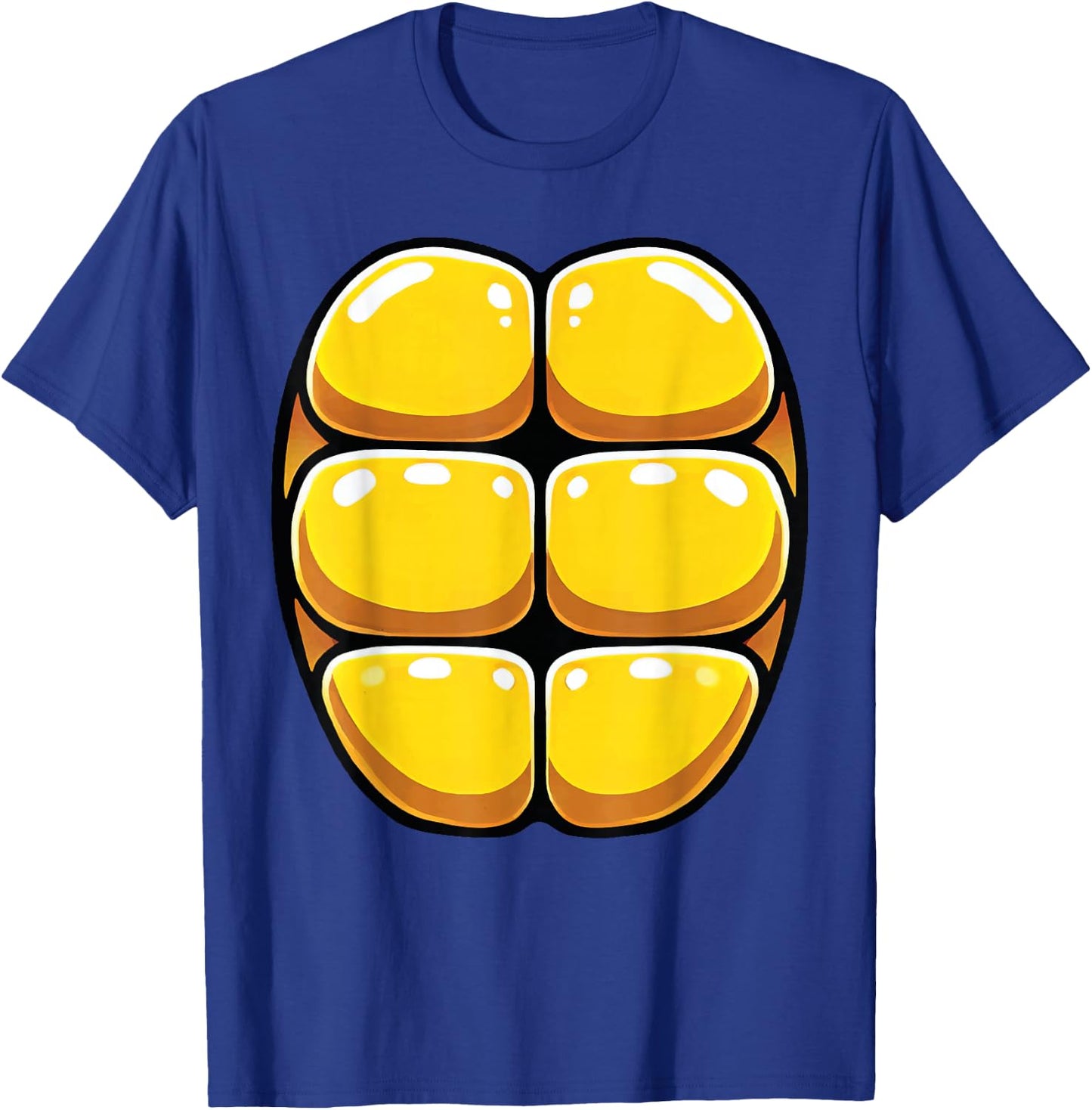 Turtle Costume Shirt DIY Adult Kids Funny Halloween Costume T-Shirt - T-Shirt | Royal