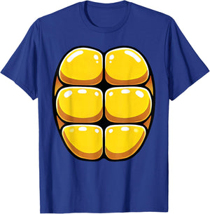 Turtle Costume Shirt DIY Adult Kids Funny Halloween Costume T-Shirt - T-Shirt | Royal