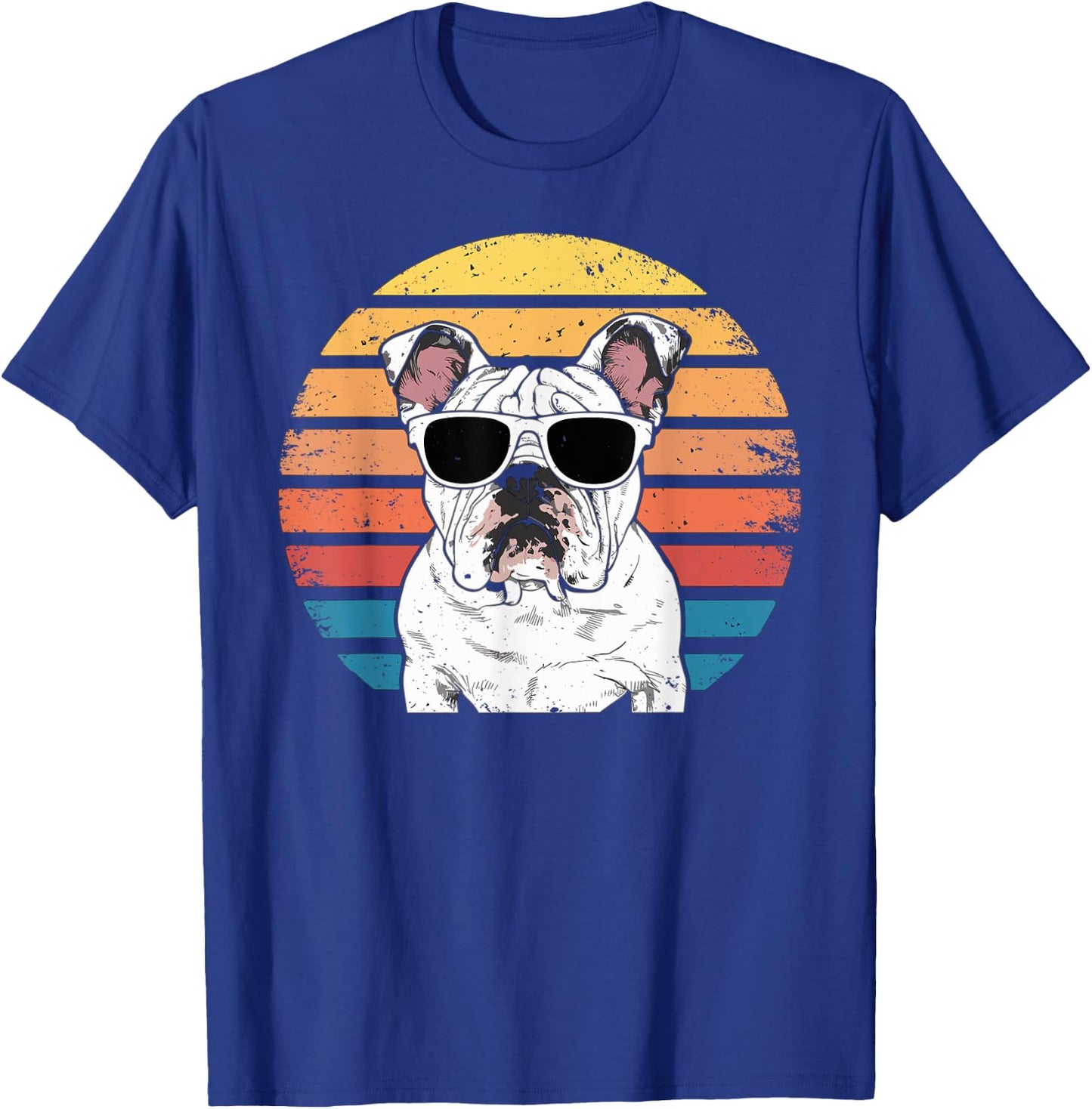 Vintage English Bulldog T-Shirt - T-Shirt | Royal