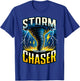 Storm Chaser Storm Chasing Meteorologists Meteorology T-Shirt - T-Shirt | Royal