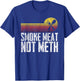 Smoke Meat Not Meth Brisket BBQ Grill T-Shirt - T-Shirt | Royal