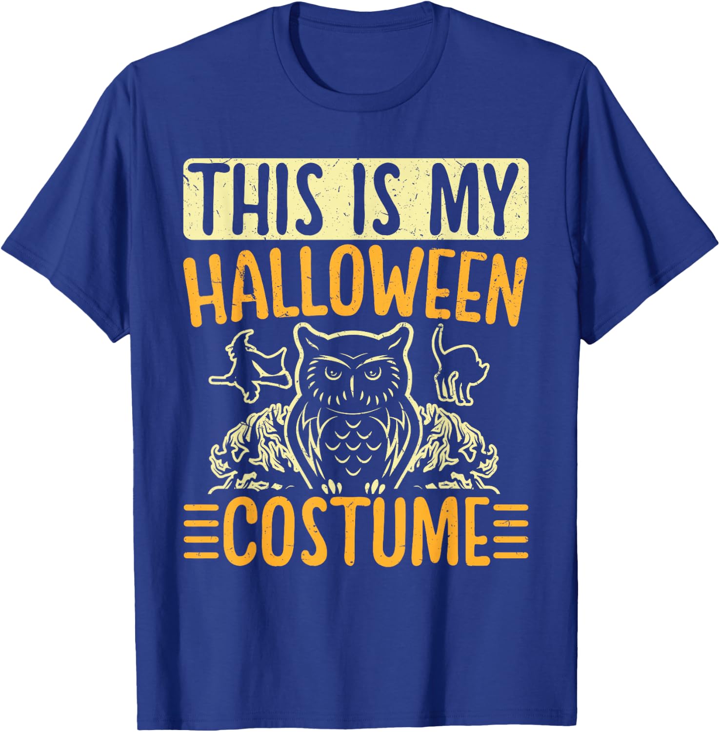 This Is My Halloween Costume Men Women Halloween Costume T-Shirt - T-Shirt | Royal