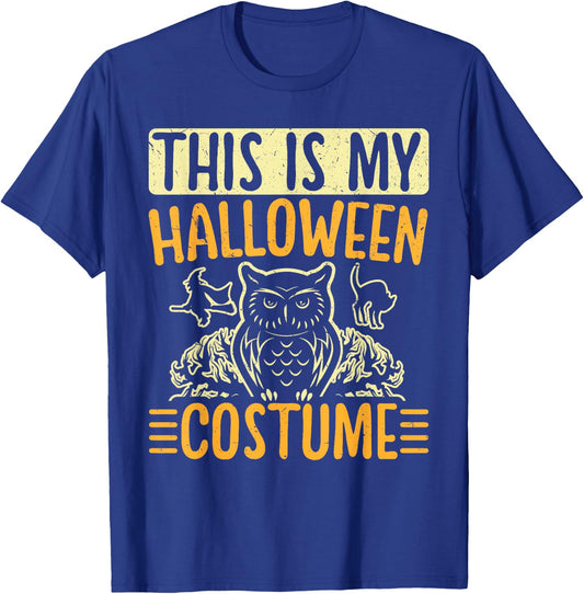 This Is My Halloween Costume Men Women Halloween Costume T-Shirt - T-Shirt | Royal