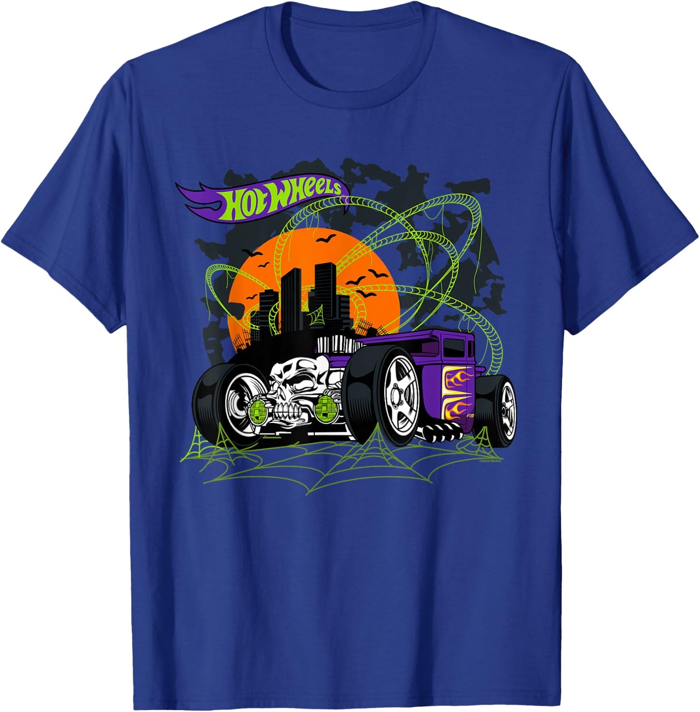 Hot Wheels - Halloween Bone Shaker T-Shirt - T-Shirt | Royal