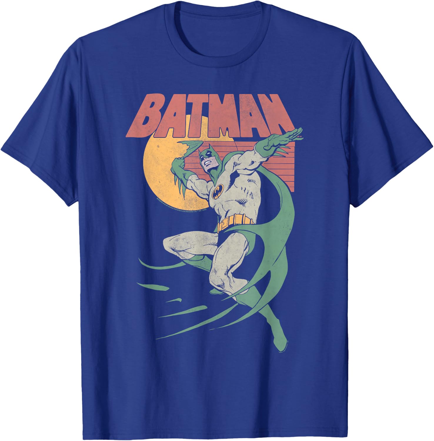Batman 70's Batman T-Shirt - T-Shirt | Royal