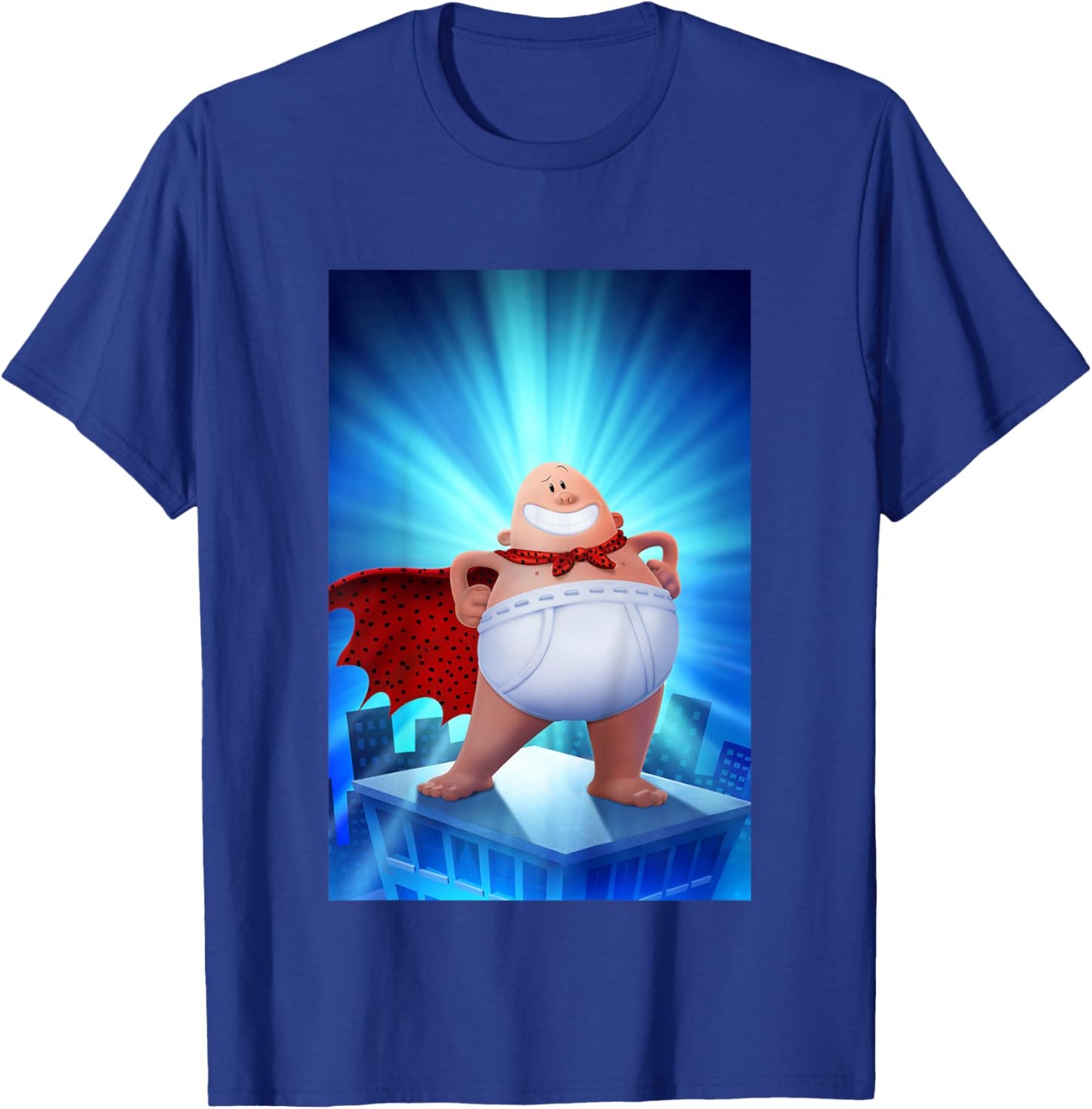 DreamWorks Captain Underpants Iconic Pose T-Shirt - T-Shirt | Royal