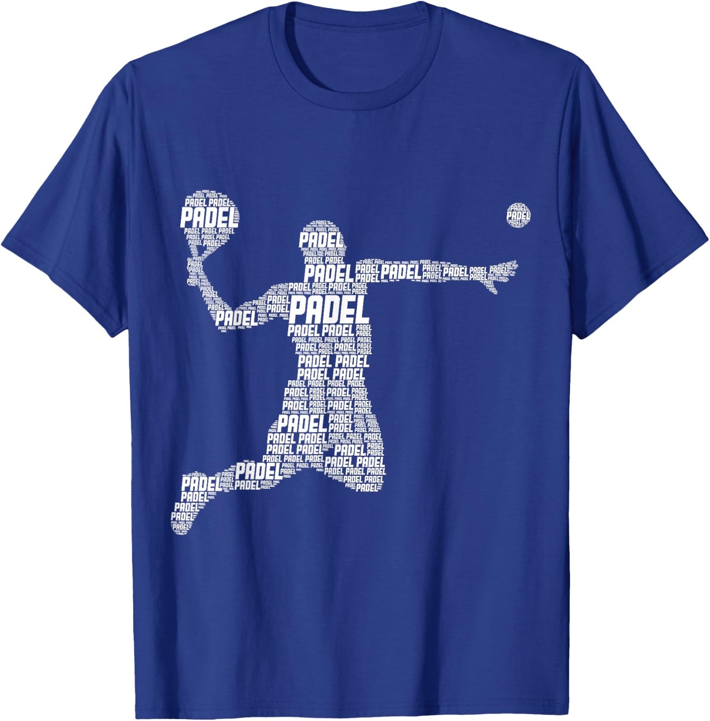Padel Paddleball Men Boys Kids T-Shirt - T-Shirt | Royal