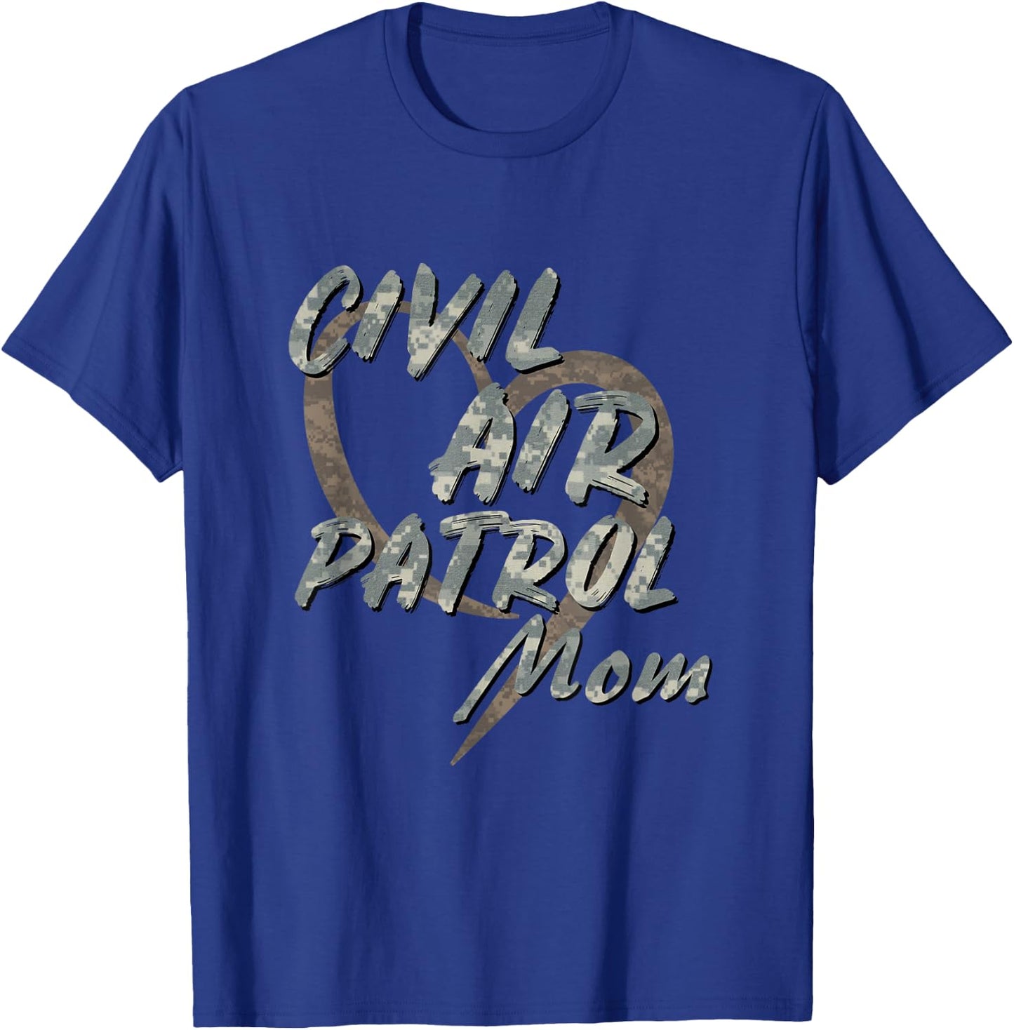 Civil Air Patrol Mom Shirt for Proud CAP Cadet Mothers T-Shirt - T-Shirt | Royal