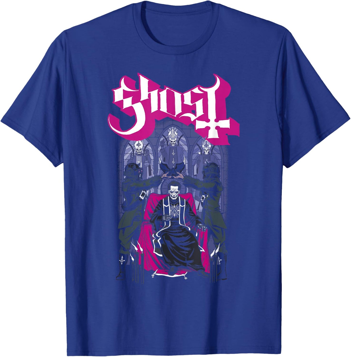 Ghost - Crowned T-Shirt - T-Shirt | Royal
