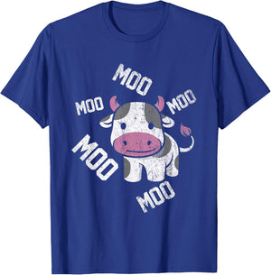 Moo Cow T-Shirt - T-Shirt | Royal
