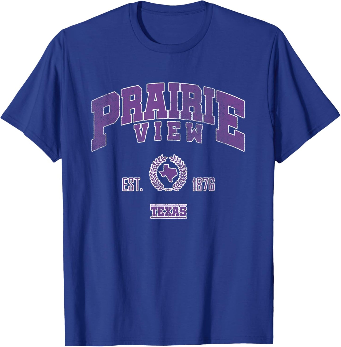 Apparel Prairie view Souvenirs - Texas TB02 | Prairie View TX | Vintage Throwback T-Shirt - T-Shirt | Royal