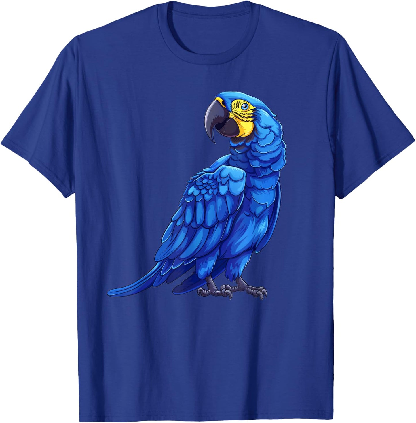 Hyacinth Macaw Funny T-Shirt - T-Shirt | Royal