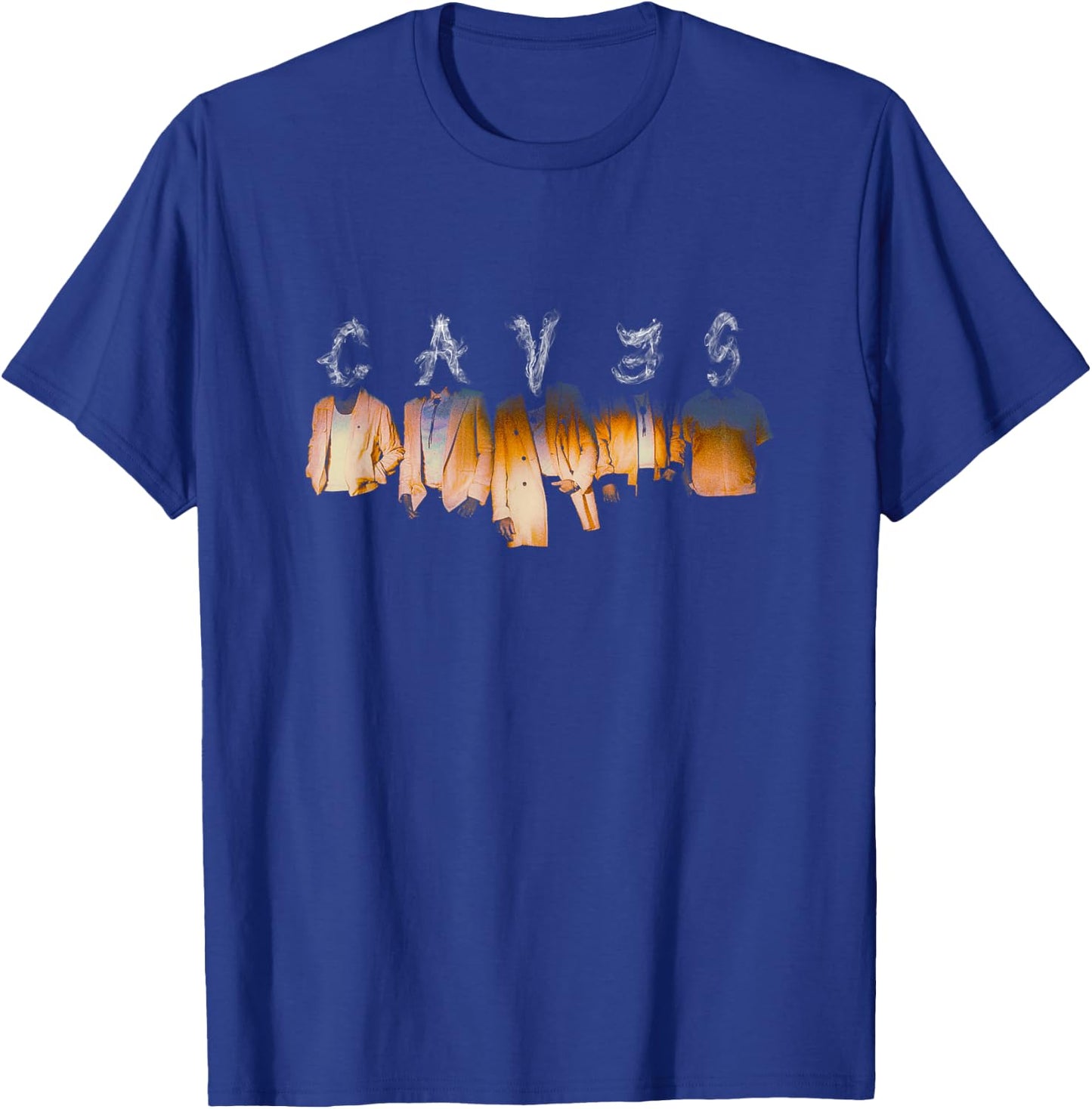 NEEDTOBREATHE Black Men's Classic Fit Caves Album T-Shirt - T-Shirt | Royal