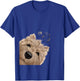 Funny Curious Dog Cairn Terrier T-Shirt - T-Shirt | Royal