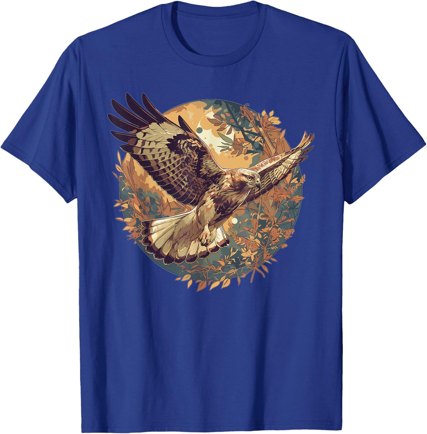 Hawks Hawk T-Shirt - T-Shirt | Royal