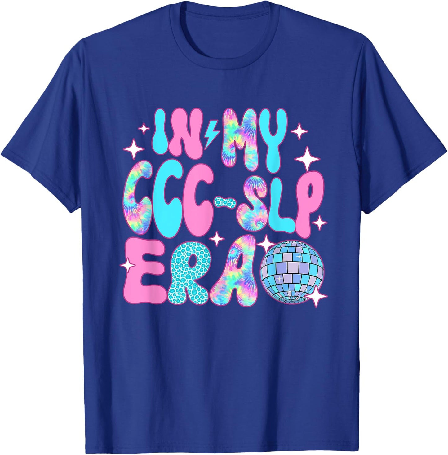 Disco In My CCC-SLP Era T-Shirt - T-Shirt | Royal
