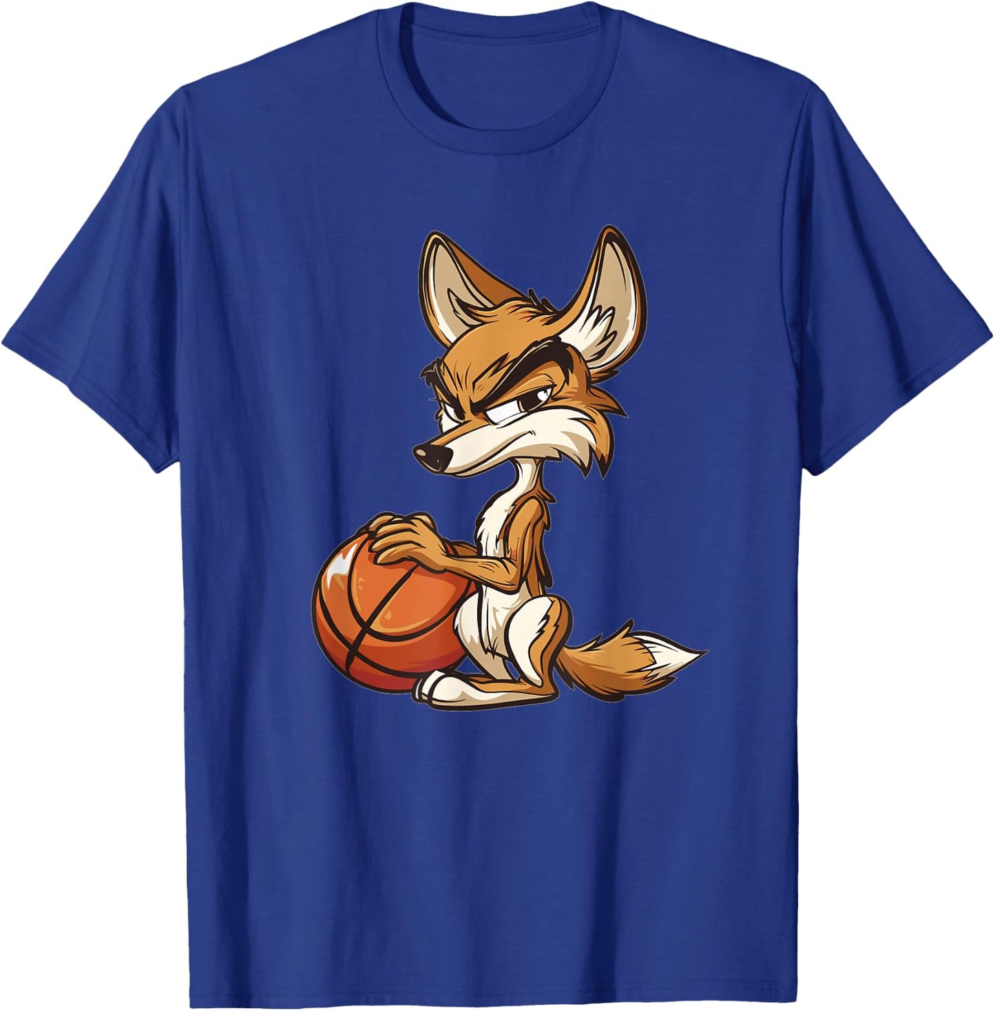 Kids Basketball Coyote T-Shirt - T-Shirt | Royal