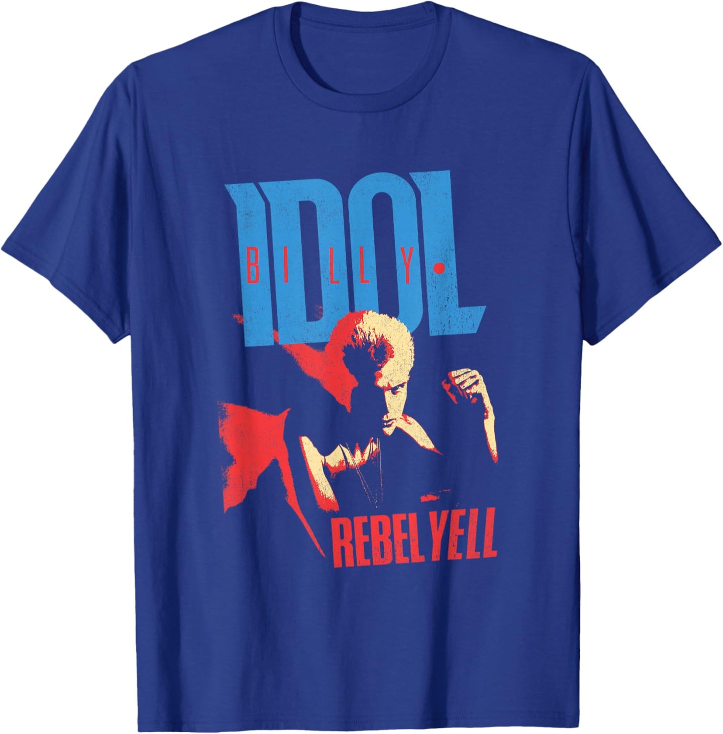 Billy Idol - Rebel Yell Tracklist T-Shirt - T-Shirt | Royal