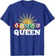 Bingo Queen Design Girls Bingo Lover Bingo Player T-Shirt - T-Shirt | Royal
