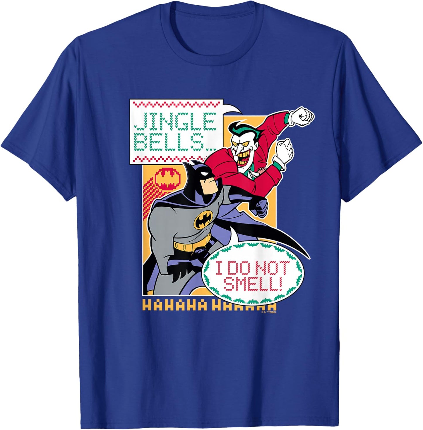 Batman: The Animated Series Jingle Bells I Don't Smell T-Shirt - T-Shirt | Royal