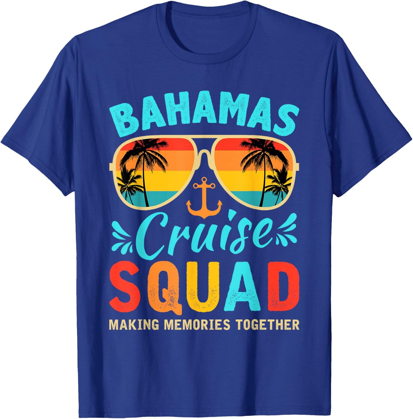 Bahamas Vacation 2026 Squad Family Friends Matching Group T-Shirt - T-Shirt | Royal