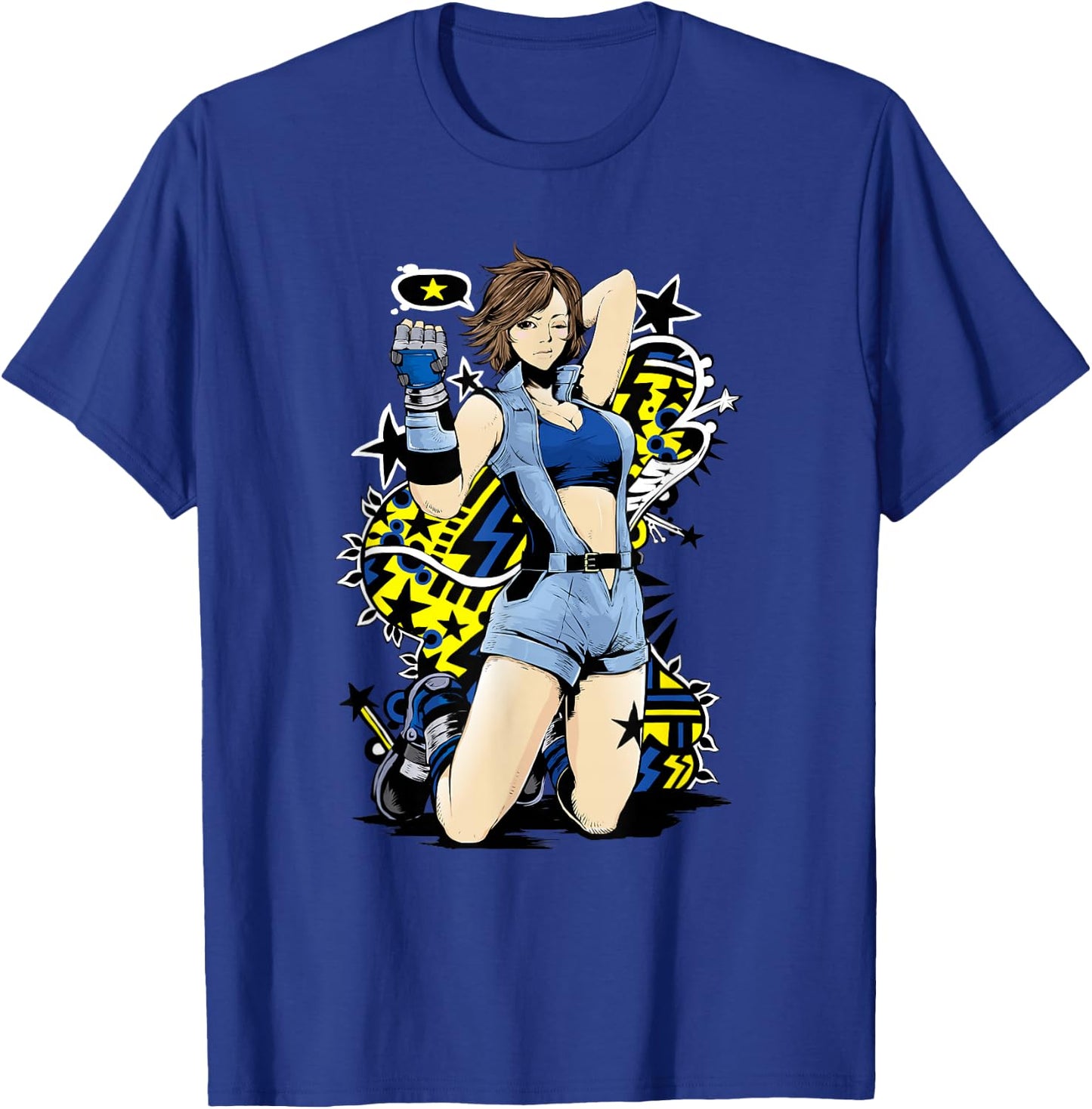 TEKKEN7 Asuka 002 T-Shirt - T-Shirt | Royal