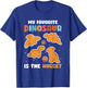 Nugget My Favorite Dinosaur Is The Nugget Chicken Lover T-Shirt - T-Shirt | Royal