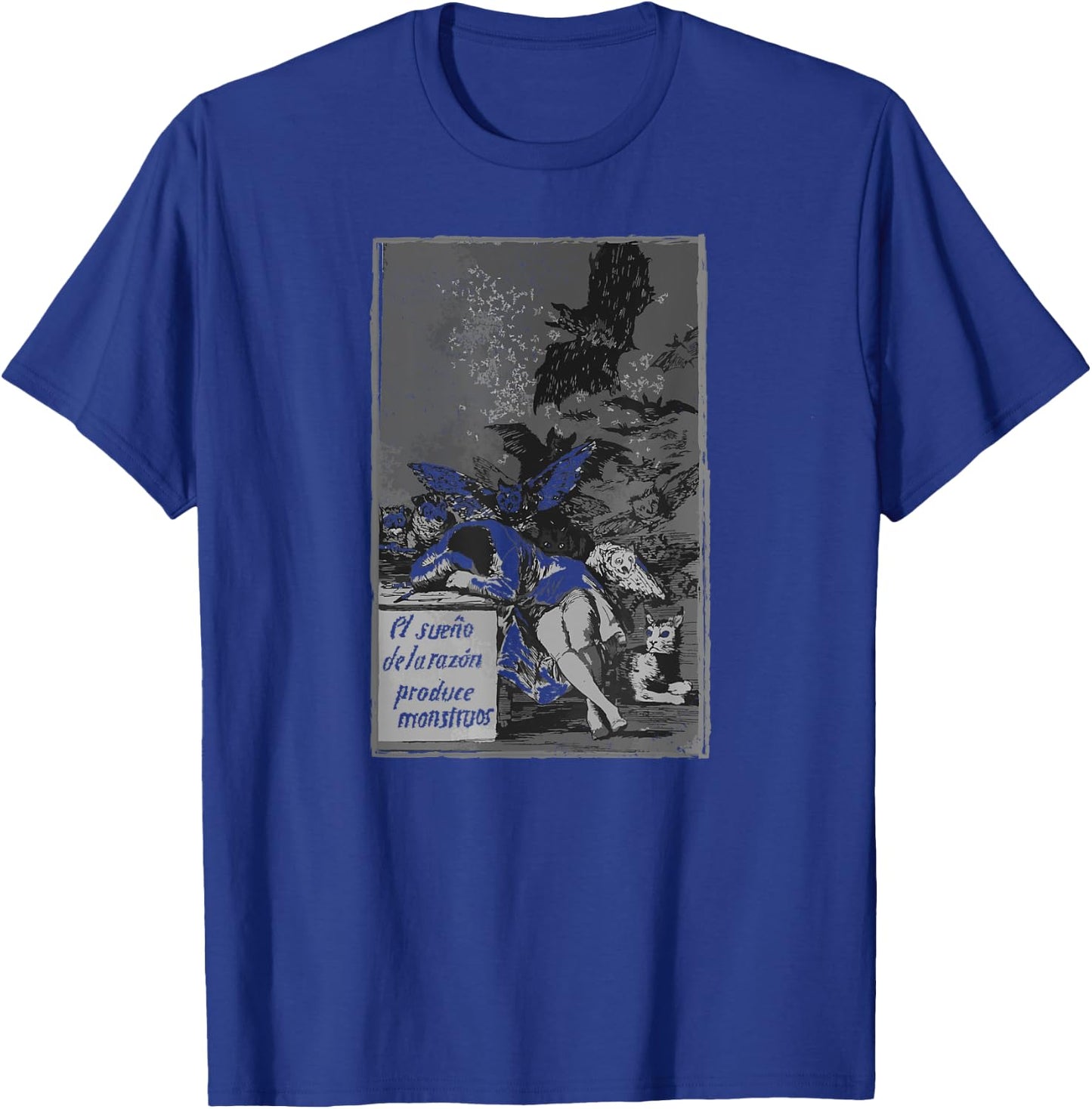 Spanish Francisco Goya Sleep of Reason T-Shirt - T-Shirt | Royal