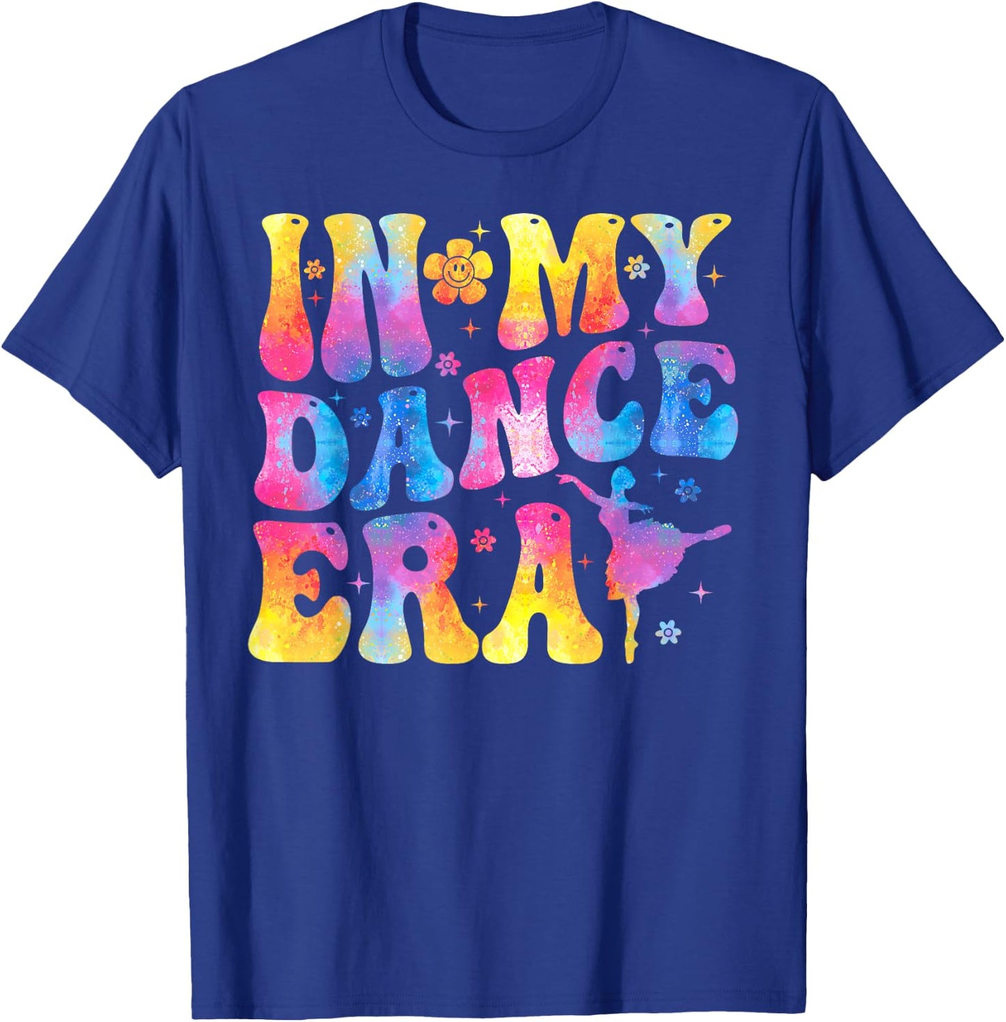 Retro In My Dance Era Ballet Dancer Girls T-Shirt - T-Shirt | Royal