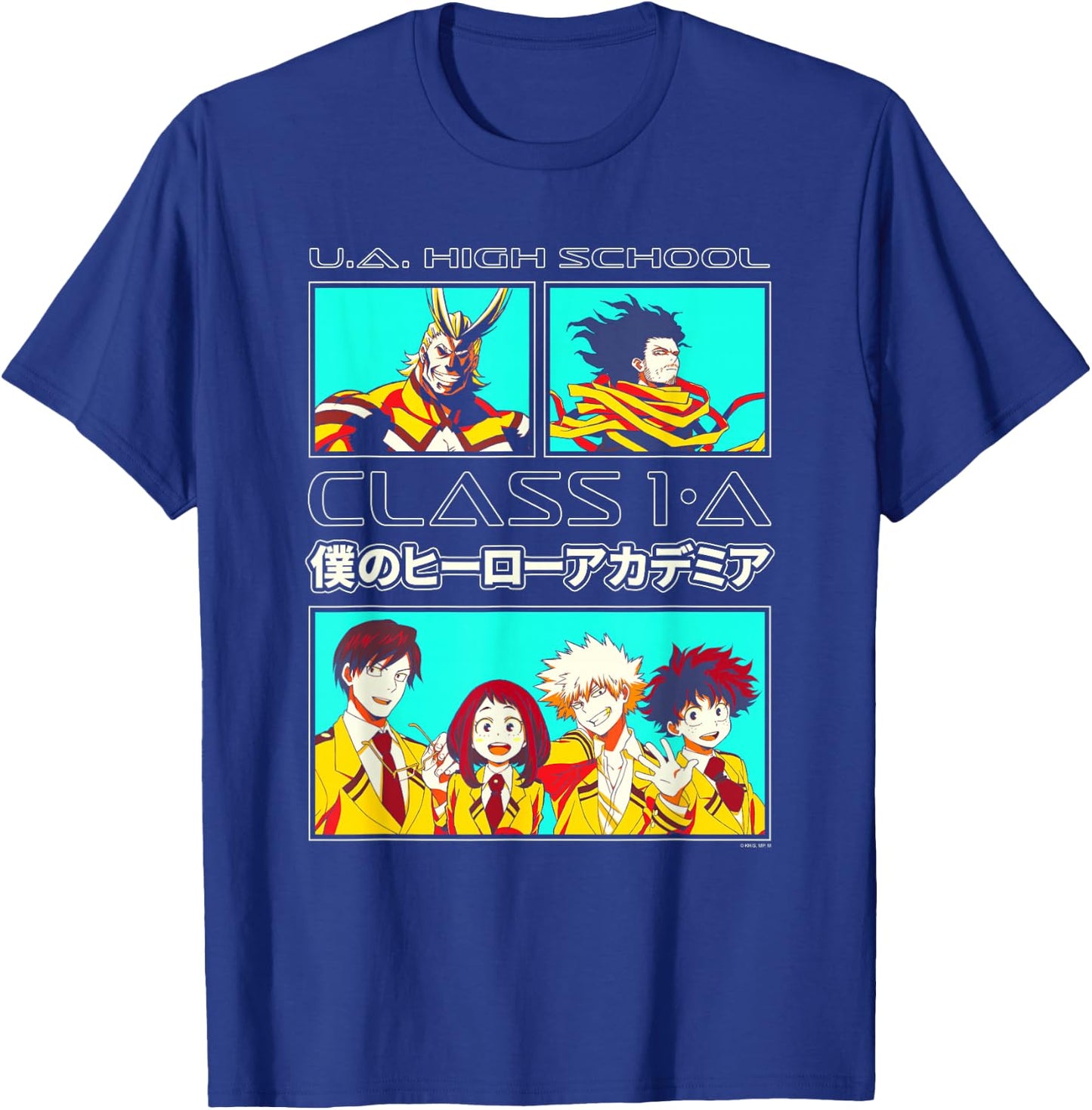 My Hero Academia Class 1-A Students Anime T-Shirt - T-Shirt | Royal