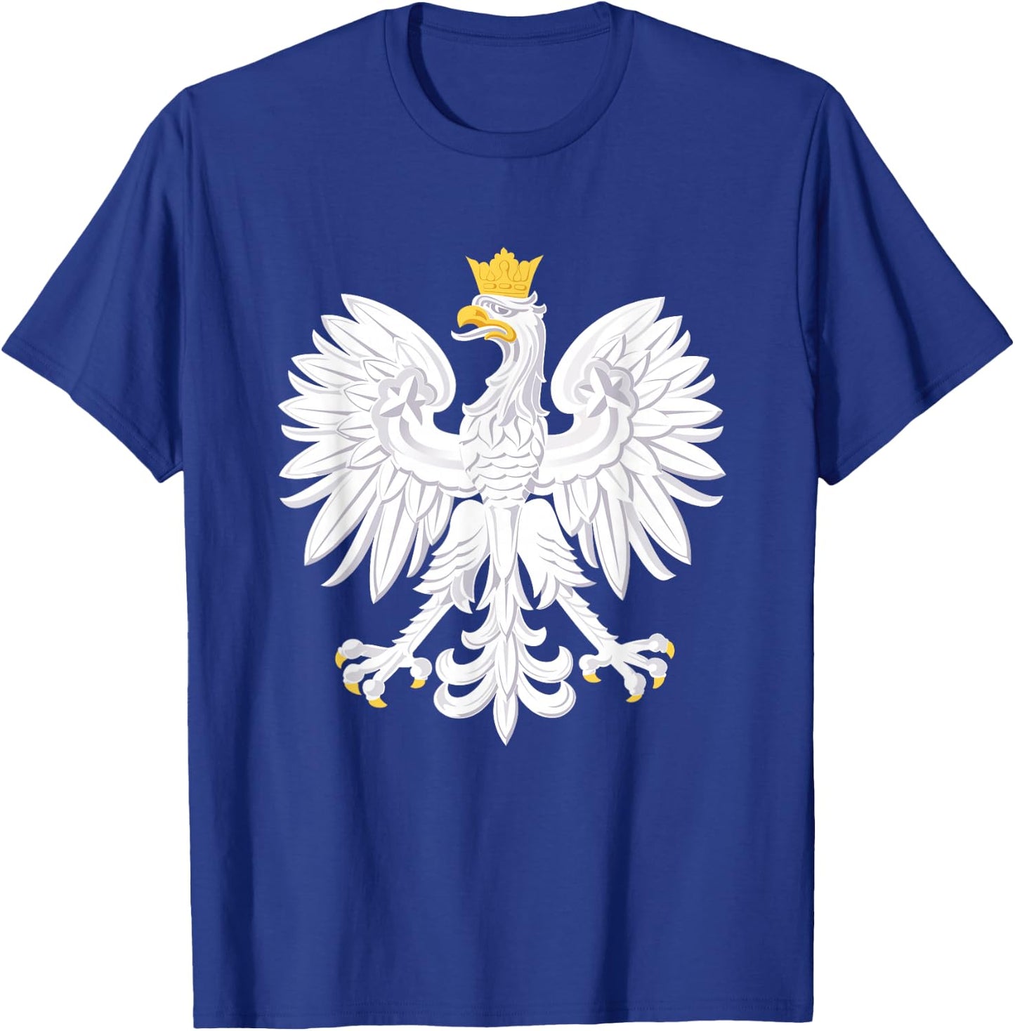 Poland Flag Pride Eagle Polish Roots Polska T-Shirt - T-Shirt | Royal