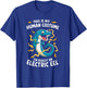 This Is My Human Costume I'm Really An Electric Eel T-Shirt - T-Shirt | Royal