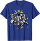 Dogs Rock Band Dogs Playing Guitar Bass Drums Singer Dog Women T-Shirt - T-Shirt | Royal
