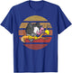 Vulture Bird Lover Gift Vintage Retro Vulture T-Shirt - T-Shirt | Royal