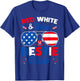 Retro 4th Of July Red White & Blue Bestie Crew American Flag Women Men T-Shirt - T-Shirt | Royal