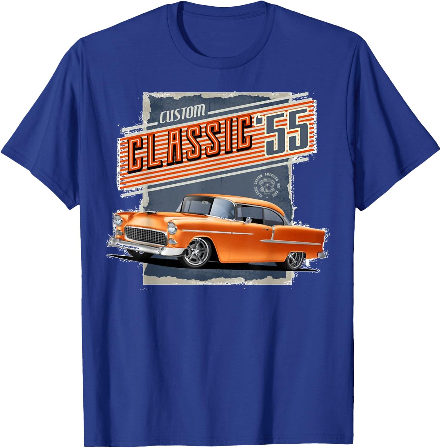 55 56 57 Chevys Truck vintage cars T-Shirt - T-Shirt | Royal