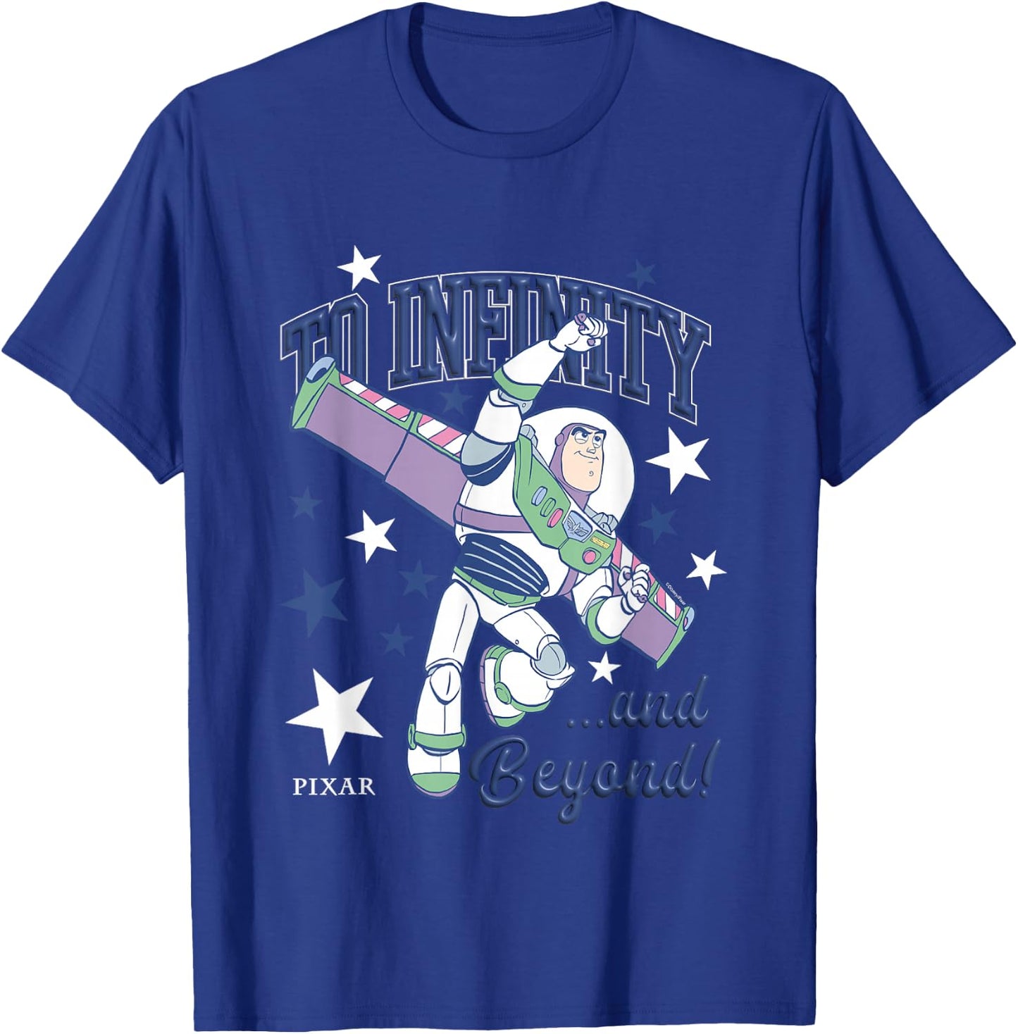 Disney Pixar Toy Story to Infinity and Beyond Buzz Lightyear T-Shirt - T-Shirt | Royal