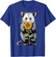 Opossum Sunflower T-Shirt - T-Shirt | Royal