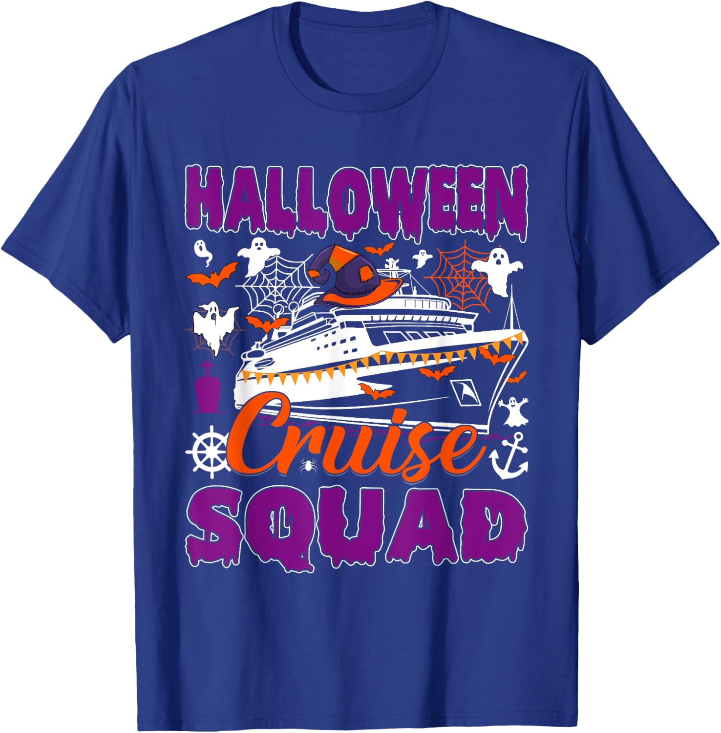 Family Cruise 2024 Family Matching Halloween Cruise 2024 T-Shirt - T-Shirt | Royal
